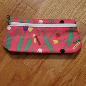 Clinique x Donald Cosmetic Bag NWOT